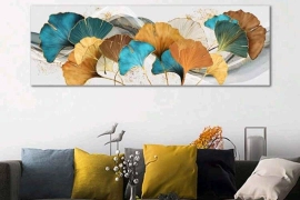 Flower plant Canvas (120*40cm)/(47.24" *15.75")
