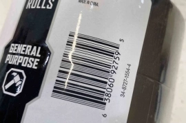 3M Tough Black Duct Tape - Two (2) Rolls