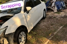 2014 Toyota axio scrapping