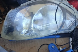 Ad wagon headlight and tail light