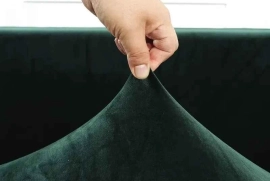 L SHAPE SOFT SOFA COVERS (BLACK)