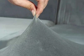 L SHAPE SOFT SOFA COVERS (BLACK)