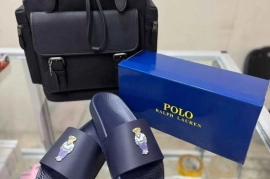 Polo Slides and Coach Bag only