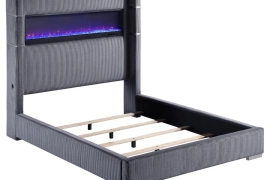 UPHOLSTERY PLATFORM BED 