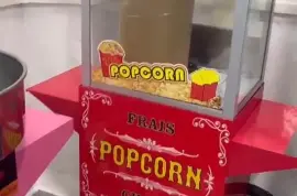Popcorn machine include shipping and customs clearance