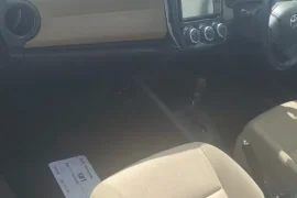 Newly imported white Toyota Axio