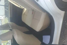 Newly imported white Toyota Axio