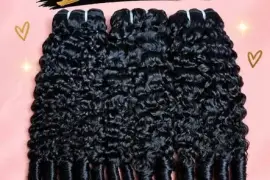 14” 16” & 18” Human Burmese Curly Bundles
