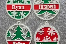 Customize Christmas Ornaments 