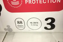 Huggies Diapers (Size 1-6)