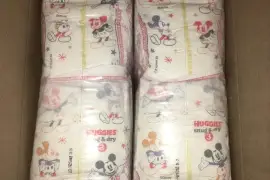 Huggies Diapers (Size 1-6)