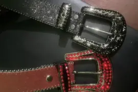 rhinestone belts