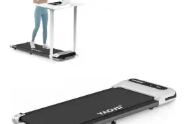 2.5 HP Portable Walking / Jogging Machine – Silver (Remote)