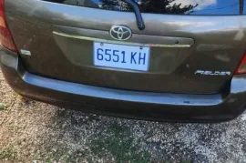 Toyota felder 2002 brown 1nz v-tec engine