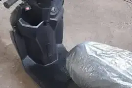 Black electric bike fully functional